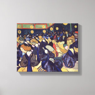 Vincent Van Gogh - Dance Hall In Arles Canvas Print
