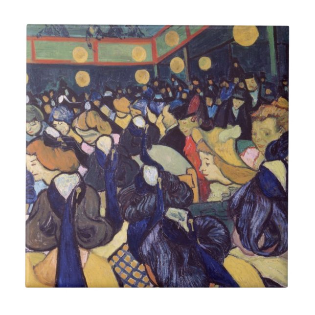 Vincent Van Gogh - Dance Hall In Arles Tile (Front)