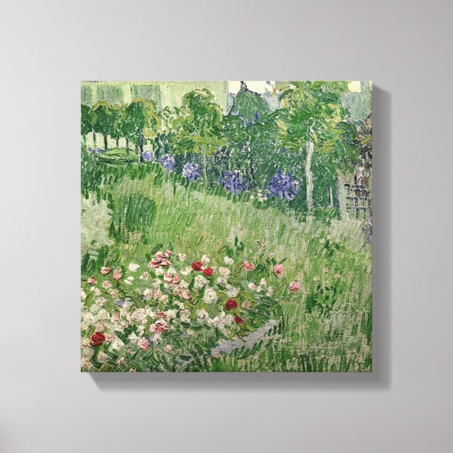 Vincent van Gogh | Daubigny's garden, 1890 Canvas Print (Front)