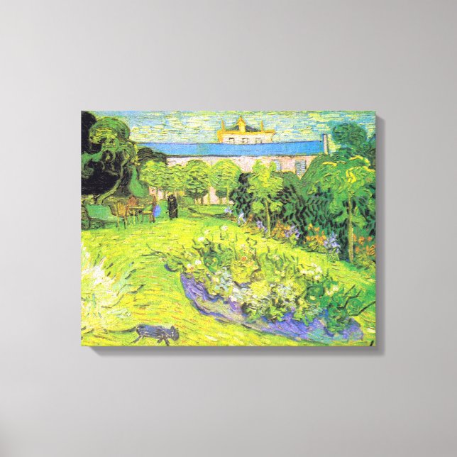 Vincent van Gogh Daubigny's Garden Canvas Print (Front)