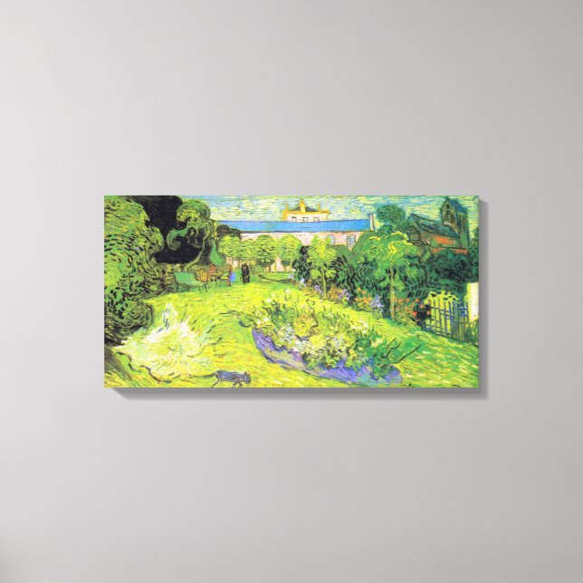 Vincent van Gogh Daubigny's Garden Canvas Print (Front)