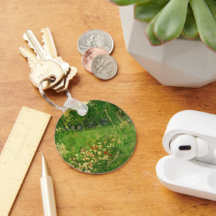 Vincent van Gogh - Daubigny's Garden Keychain