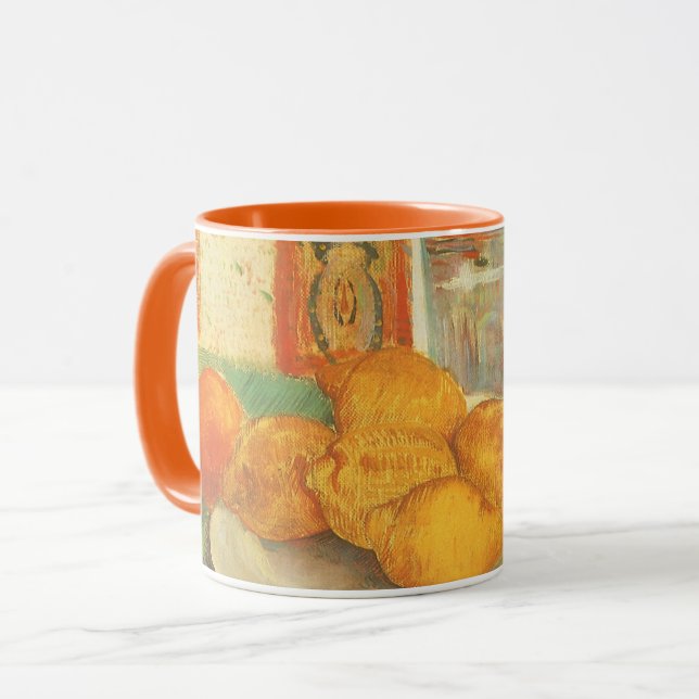 Vincent van Gogh - Decanter and Lemons on a Plate Mug (Front Left)