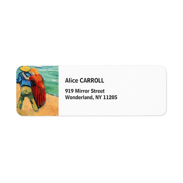 Vincent van Gogh - Deux amoureux (Devant)