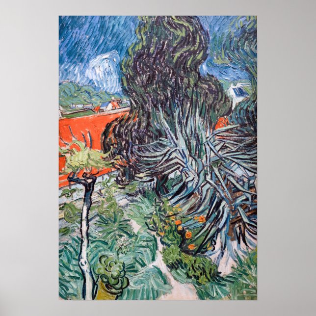 Vincent van Gogh - Doctor Gachet's Garden Poster (Front)