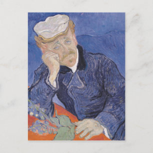 Vincent van Gogh   Dr. Paul Gachet, 1890 Postcard