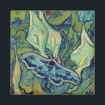 Vincent van Gogh Emperor Moth Magnet<br><div class="desc">Emperor Moth painted by Vincent van Gogh in 1889.</div>