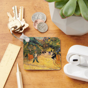 Vincent van Gogh - Entrance to Public Park, Arles Keychain