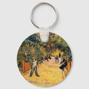 Vincent van Gogh - Entrance to Public Park, Arles Keychain
