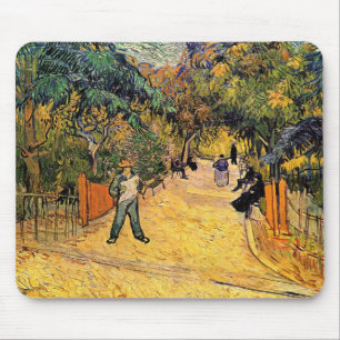 Vincent van Gogh - Entrance to Public Park, Arles Mouse Pad