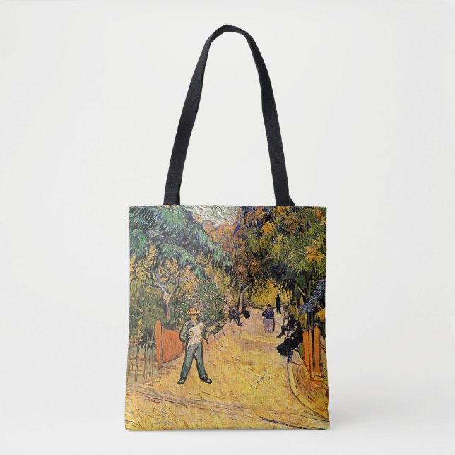 Vincent van Gogh - Entrance to Public Park, Arles Tote Bag (Front)