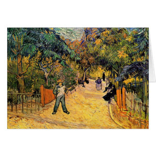 Vincent van Gogh - Entrée du Parc Public, Arles