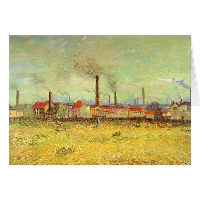 Vincent van Gogh - Factories at Asnieres (Front Horizontal)