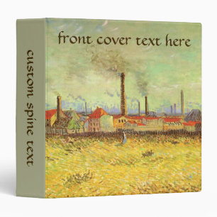 Vincent van Gogh - Factories at Asnieres Binder