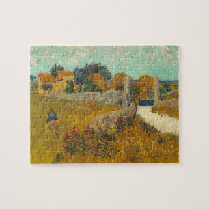 Vincent van Gogh   Farmhouse in Provence, 1888 Jigsaw Puzzle