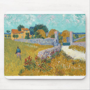 Vincent van Gogh Farmhouse in Provence, 1888 Mouse Pad