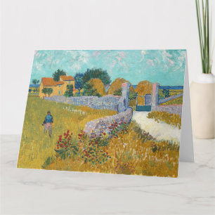 Vincent Van Gogh, Farmhouse in Provence Card