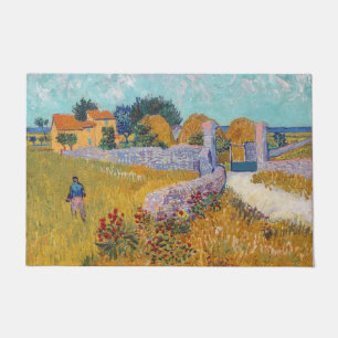 Vincent van Gogh - Farmhouse in Provence Doormat