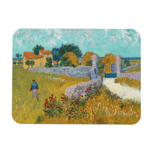 Vincent Van Gogh, Farmhouse in Provence Magnet