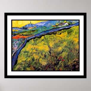 Vincent Van Gogh - Field Of Spring Wheat Poster