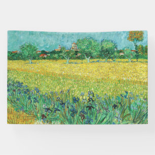 Vincent van Gogh - Field with Irises near Arles Banner