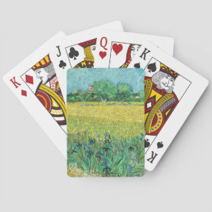 Vincent van Gogh - Field with Irises near Arles Playing Cards
