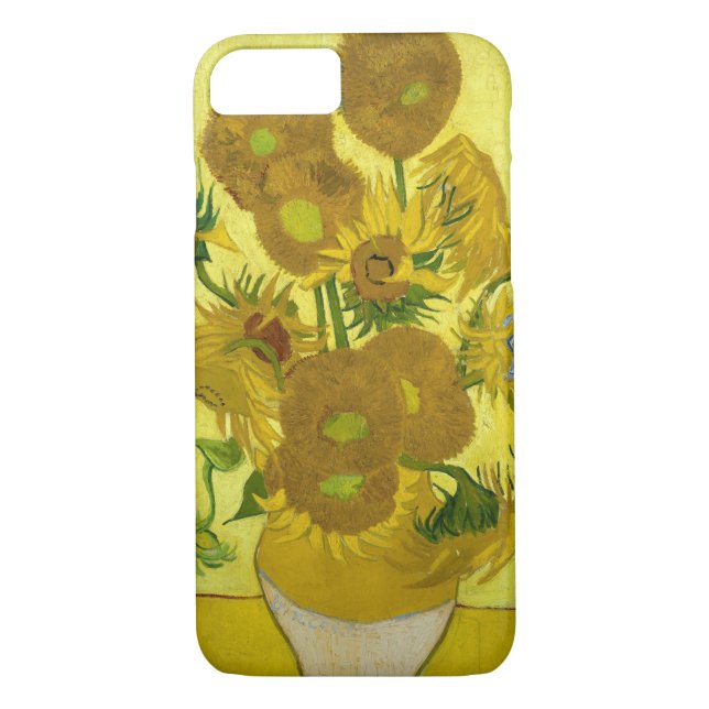 Vincent Van Gogh Fifteen Sunflowers In A Vase Case-Mate iPhone Case (Back)