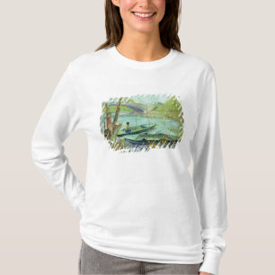 Vincent van Gogh Fishing in the Spring T-Shirt