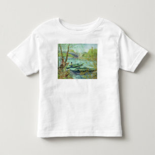 Vincent van Gogh Fishing in the Spring Toddler T-shirt