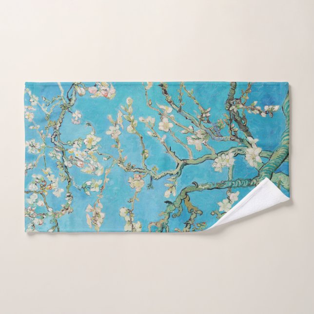 Vincent van Gogh - Fleur d'amandes (Serviette à main)