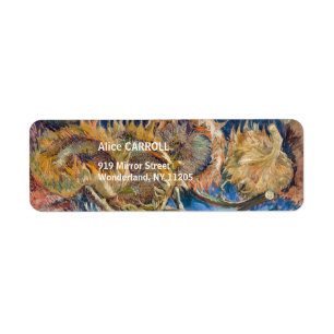 Vincent van Gogh - Fleurs de soleil coupées en qua