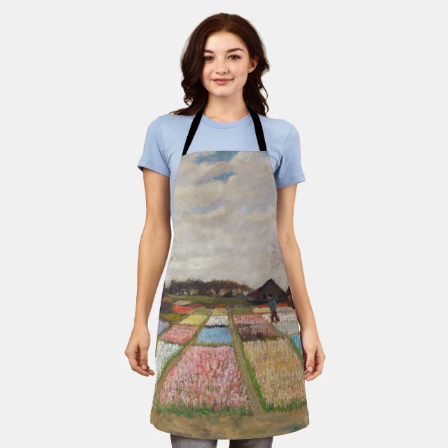Vincent van Gogh - Flower Beds in Holland Apron (Worn)