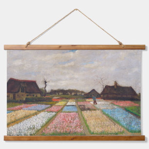Vincent van Gogh - Flower Beds in Holland Hanging Tapestry