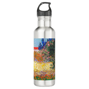 Vincent Van Gogh Flowering Garden 710 Ml Water Bottle