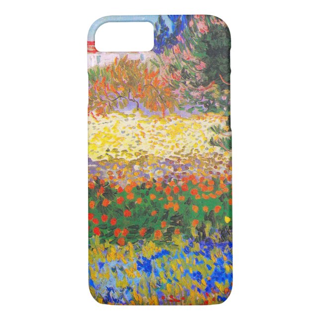 Vincent Van Gogh Flowering Garden Case-Mate iPhone Case (Back)