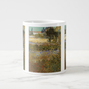 Vincent van Gogh - Flowering Garden Large Coffee Mug