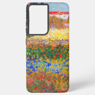 Vincent Van Gogh Flowering Garden Samsung Galaxy Case