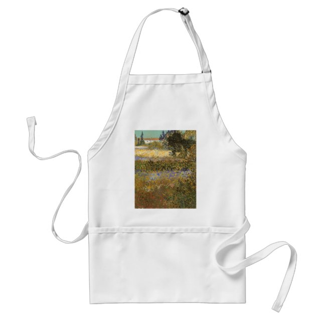 Vincent van Gogh - Flowering Garden Standard Apron (Front)