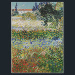 Vincent van Gogh - Flowering Garden Tissue Paper<br><div class="desc">Flowering Garden - Vincent van Gogh,  Oil on Canvas,  1888,  Arles</div>