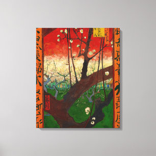 Vincent van Gogh - Flowering Plum Orchard Canvas Print