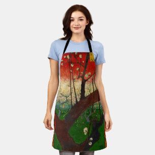 Vincent van Gogh - Flowering Plum Tree Apron