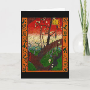 Vincent van Gogh - Flowering Plum Tree Card