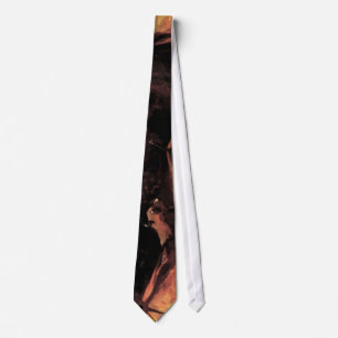 Vincent Van Gogh - Flying Fox - Halloween Fine Art Tie