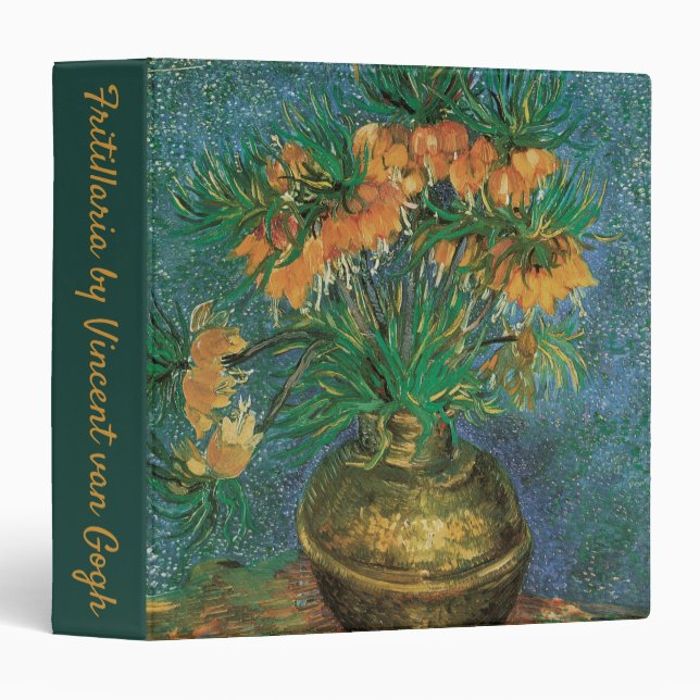 Vincent van Gogh - Fritillaries in a Copper Vase Binder (Front/Spine)