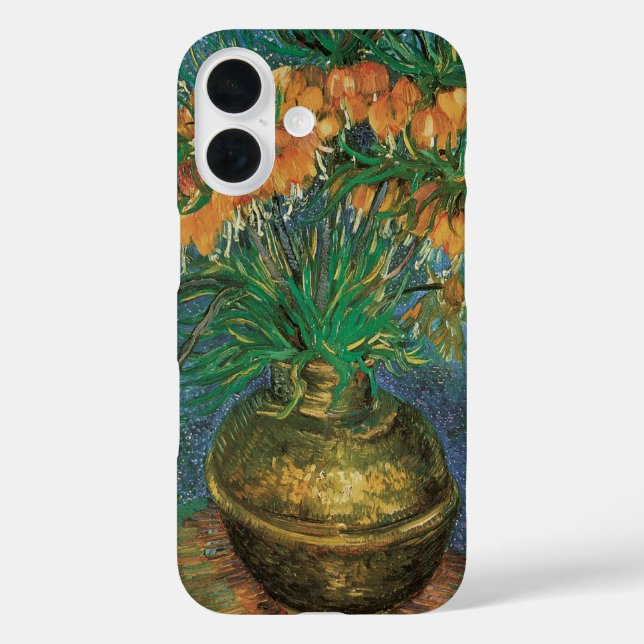 Vincent van Gogh - Fritillaries in a Copper Vase Case-Mate iPhone Case (Back)