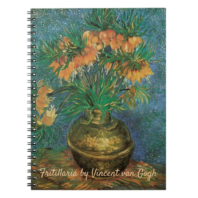 Vincent van Gogh - Fritillaries in a Copper Vase Notebook (Front)