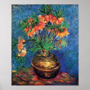 Vincent Van Gogh - Fritillaries In A Copper Vase Poster