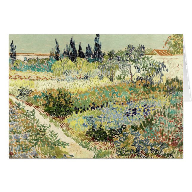 Vincent Van Gogh Garden (Devant horizontal)