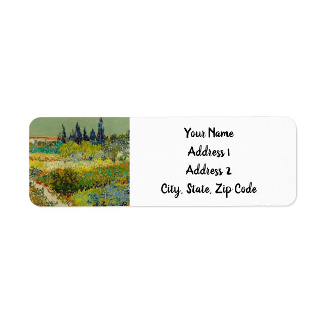 Vincent Van Gogh Garden (Devant)