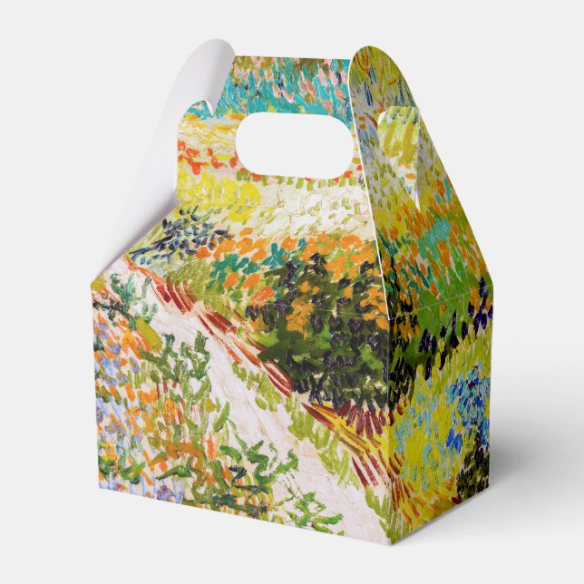 Vincent van Gogh - Garden at Arles Favor Box (Back Side)
